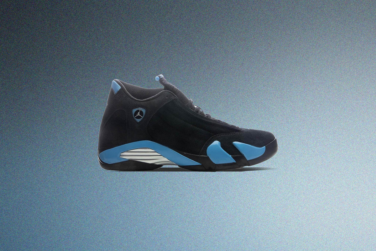 Air Jordan 14 Retro 'University Blue' - Black/White/University Blue