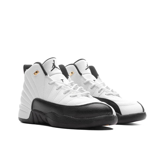 Air Jordan 12 Retro 'Taxi' (PS) - White/Black/Taxi