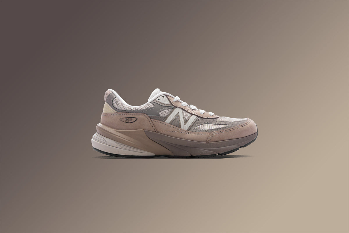 Made in USA 990v6 - Driftwood/Timberwolf/Mushroom