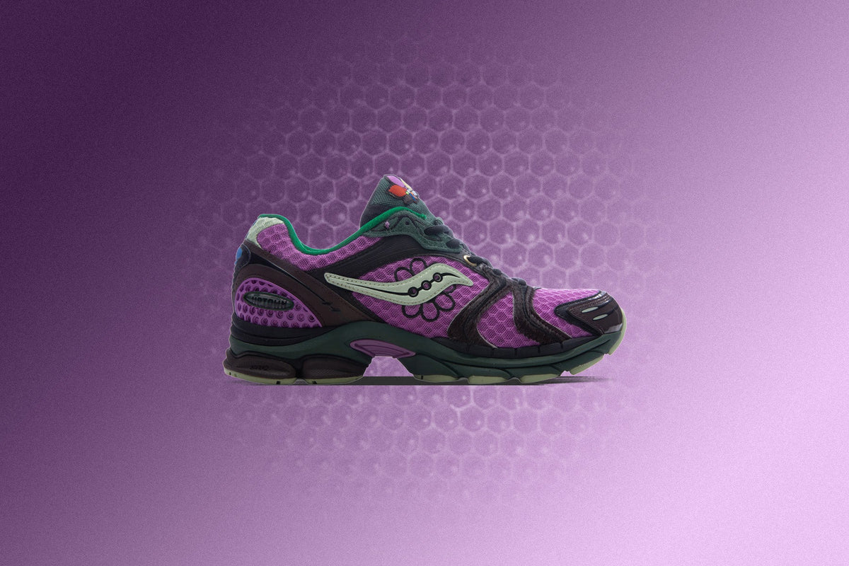 Saucony x Jae Tips Progrid Triumph 4 'Perrilla' - Violet/Earth
