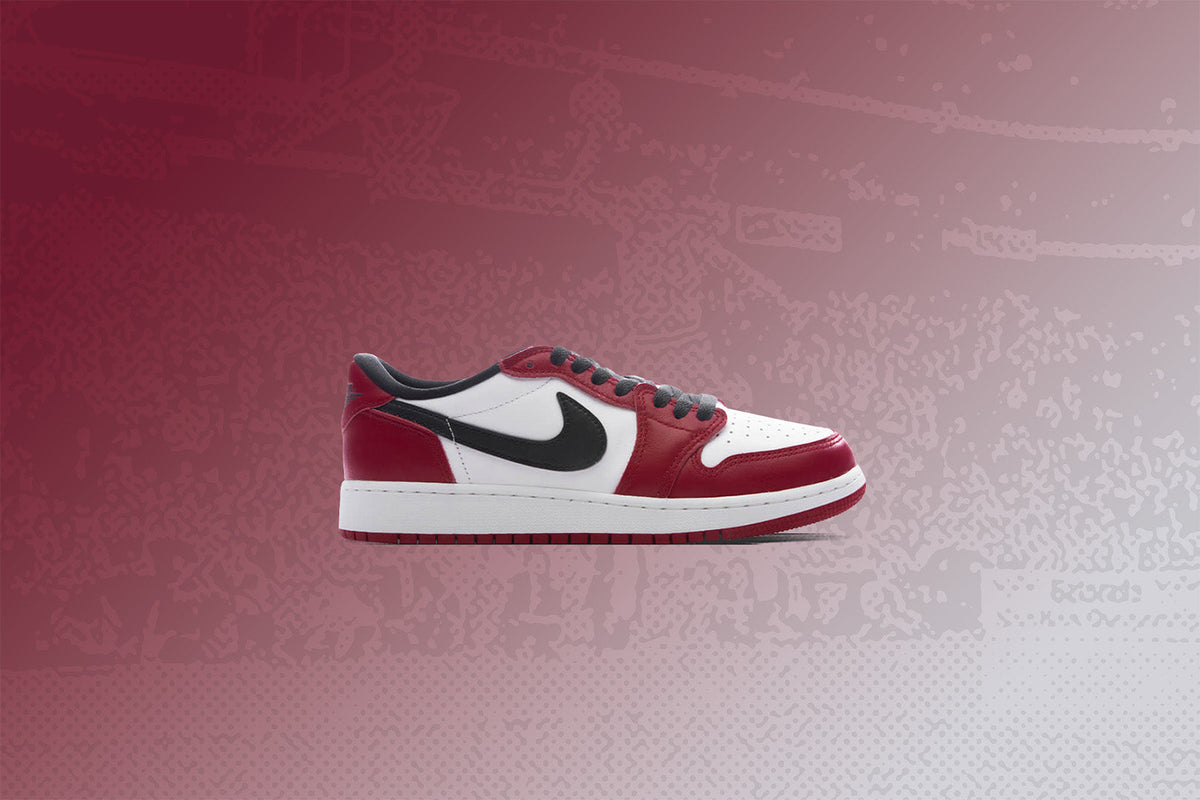 Air Jordan 1 Retro Low OG 'Chicago' (GS) - Varsity Red/Black/Summit White