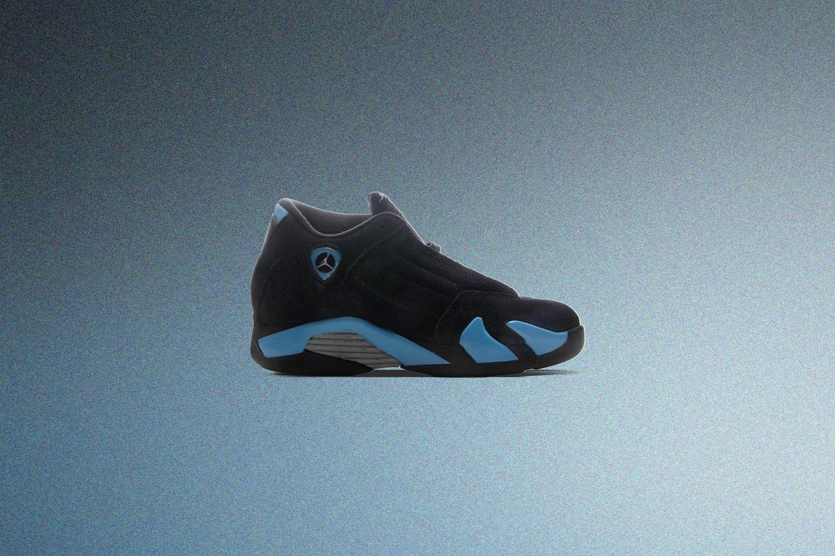 Air Jordan 14 Retro 'University Blue' (PS) - Black/White/University Blue