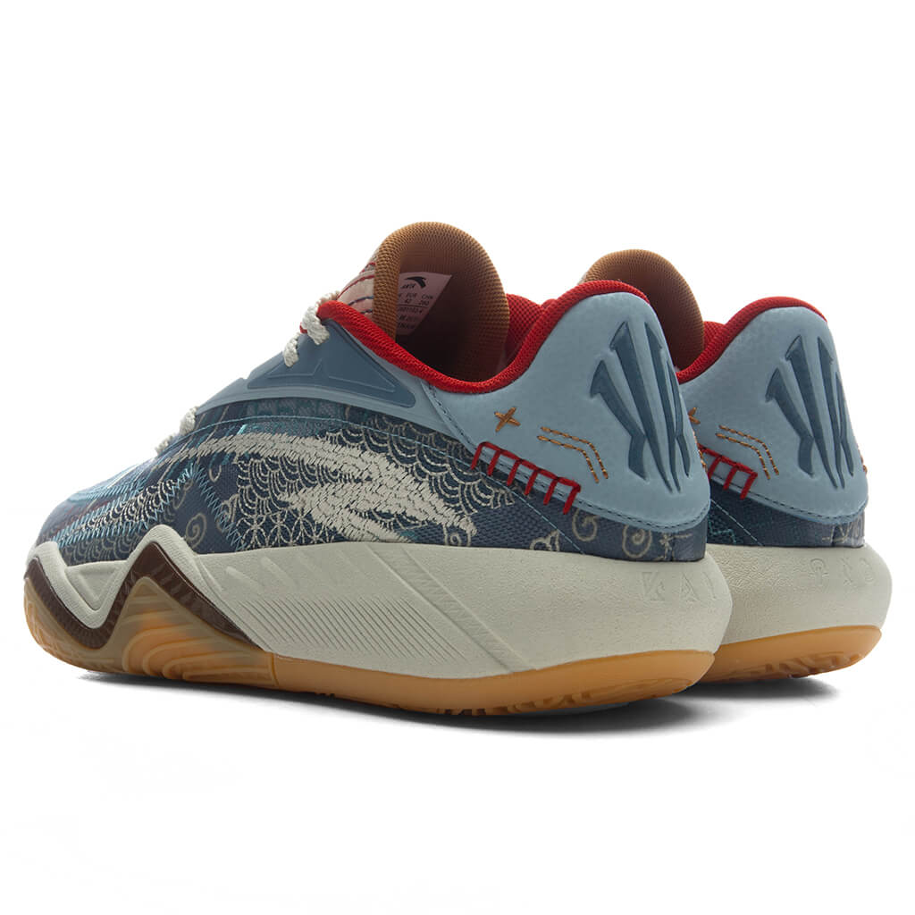 ANTA x Sneaker Politics KAI 3 'Patchwork' - Sky Blue/Off White/Khaki